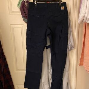 Carhartt Men's Cargo Pants - Navy Blue